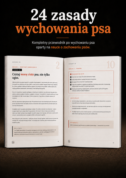 24 ZASADY - wychowania psa